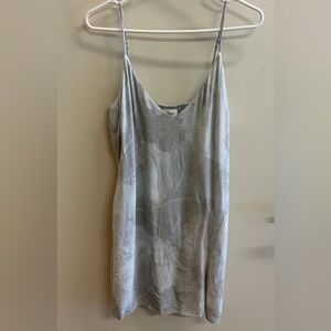 Aritzia Gray Slip Dress